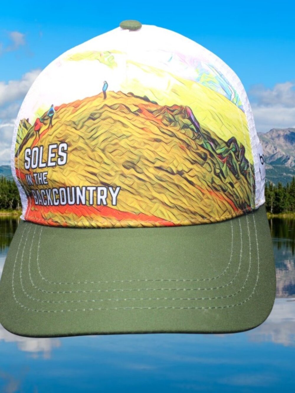 Soles in the Backcountry  Boco hat cap hiking camping mountains